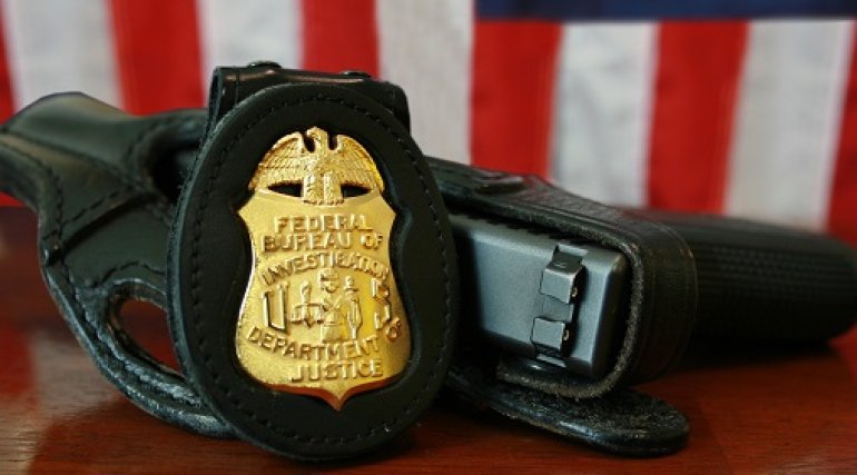 FBI Badge & gun